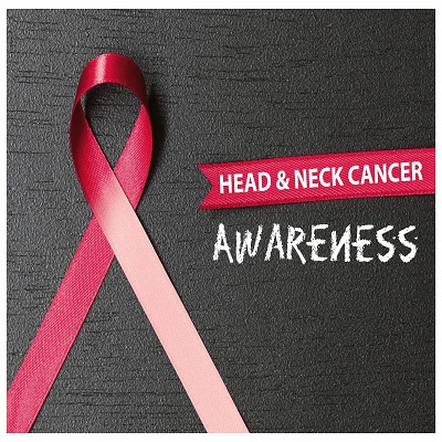 Head & Neck Cancer Awareness ribbon