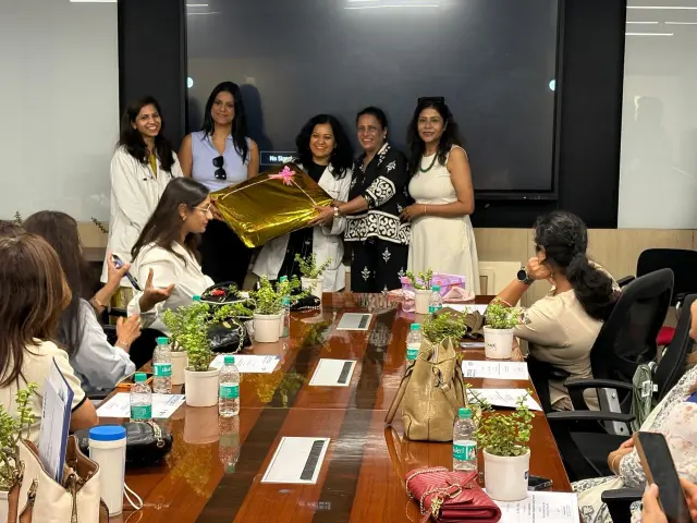 Dr. Shilpi Sharma at a Team Celebration