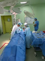 Dr. Shilpi Sharma in the Operation Theatre