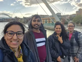 Dr. Shilpi Sharma with Colleagues