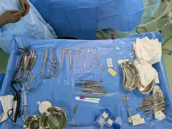 Dr. Shilpi Sharma's Cautery Table